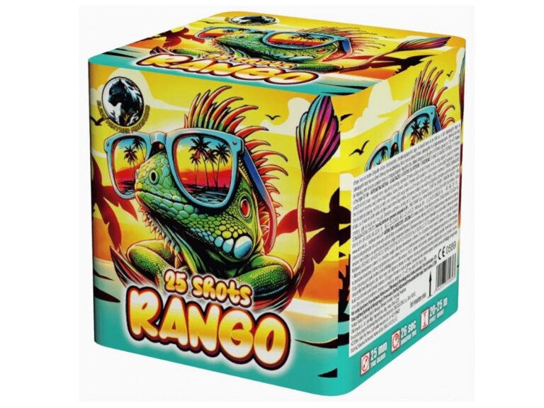 Ohňostroj Rango 25 rán 25mm